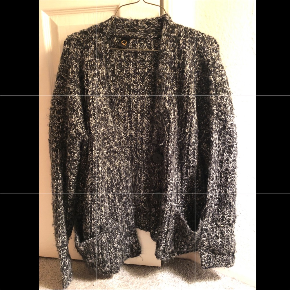 Fuzzy Cardigan!